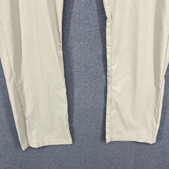 Kenneth Cole New York Pants Mens 36x30 Khaki Stretch 5-Pocket Casual Travel - Picture 7 of 16